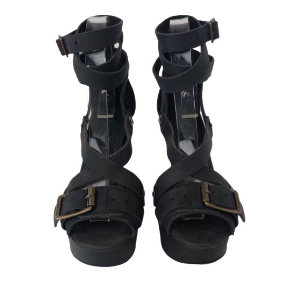 Burberry leather wedges - Picture 2 of 6